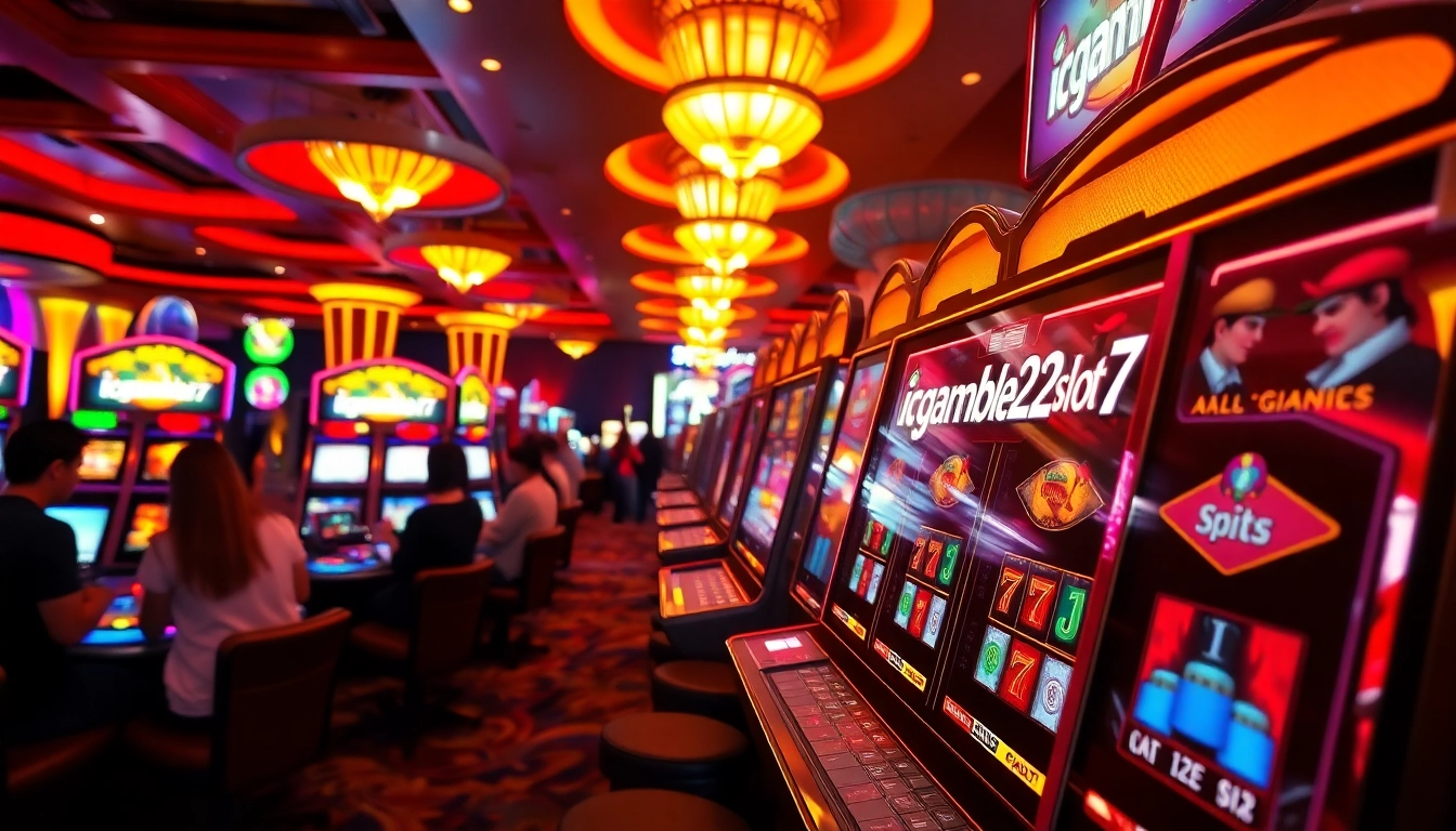 Mainkan igamble247 slot dengan mesin slot yang menawan dan suasana kasino yang hidup.