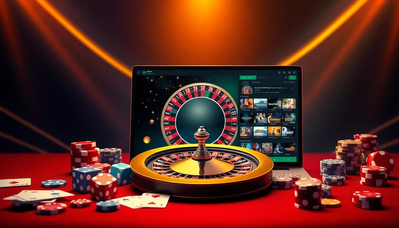 Experience high-stakes gambling excitement at https://luck882.co.com/ with vivid imagery of casino tables and games.