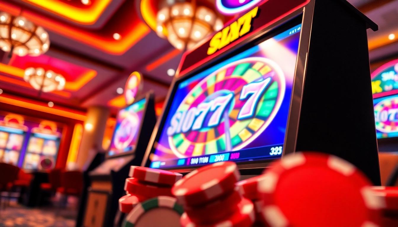 Menangkan jackpot Slot77 dengan mesin slot yang menarik di kasino.