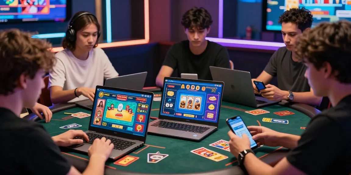 Dynamic gaming experience showcasing players enjoying game bài đổi thưởng uy tín in a vibrant virtual casino atmosphere.