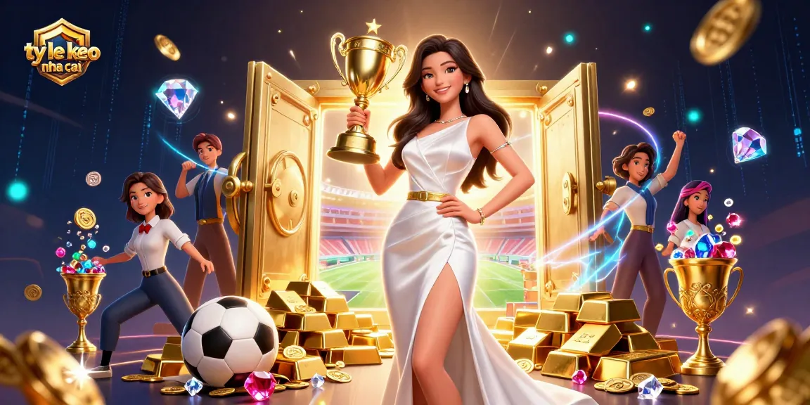 Betting odds and sports elements highlighting ty le keo nha cai in an engaging casino scene.