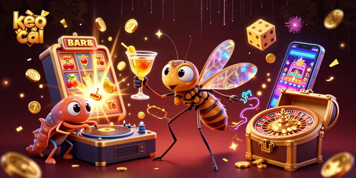 Experience kèo nhà cái action with unique casino mascot characters and a dazzling atmosphere of excitement.