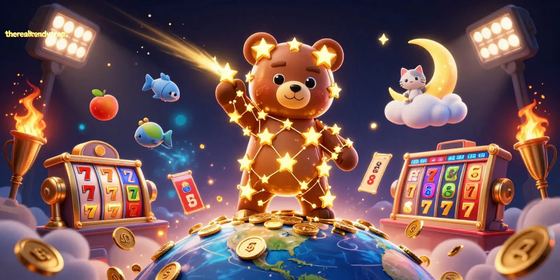 Permainan slot online menghasilkan sensasi berbeda dengan therealtrendytrap yang menampilkan beruang bintang dan simbol keberuntungan.